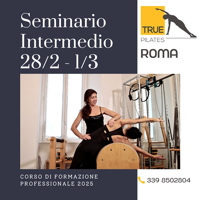 Formazione insegnanti Pilates: seminario intermedio