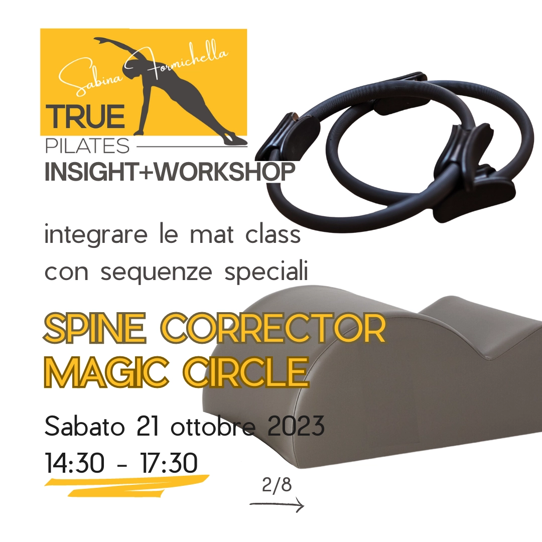Workshop True Pilates con Spine Corrector e Magic Circle immagine 2