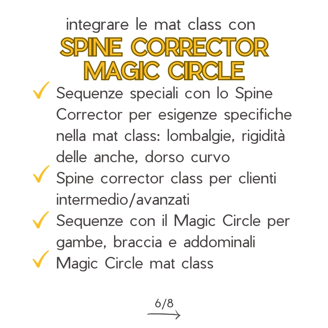Workshop True Pilates con Spine Corrector e Magic Circle immagine 5