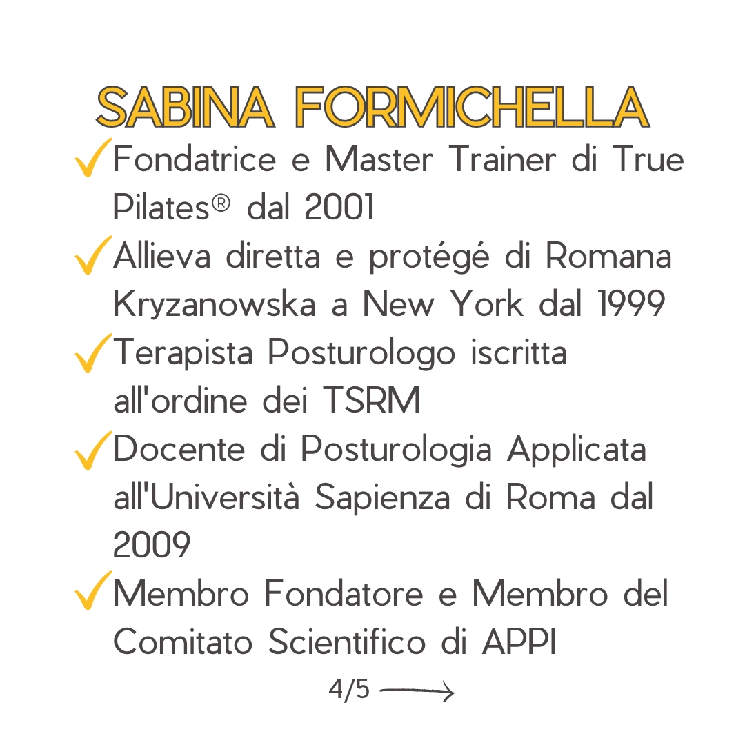 Workshop True Pilates sul trattamento e prevenzione del dolore cervicale immagine 4