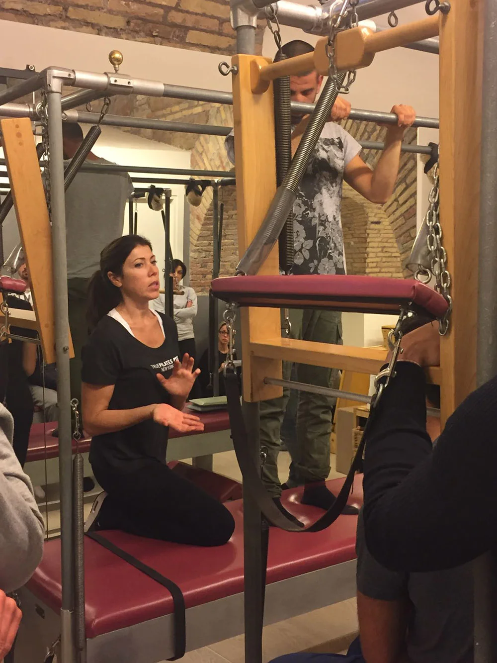 Lezione di Sabina Formichella sull’applicazione del Pilates alle catene cinetiche muscolari