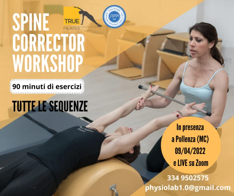 Iscriviti ai workshop di True Pilates Italia!