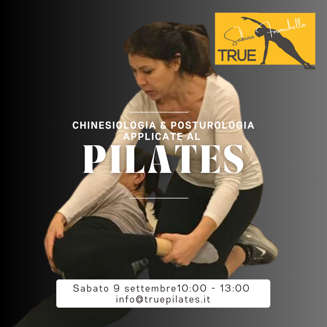 Workshop Chinesiologia e Posturologia applicate al Pilates