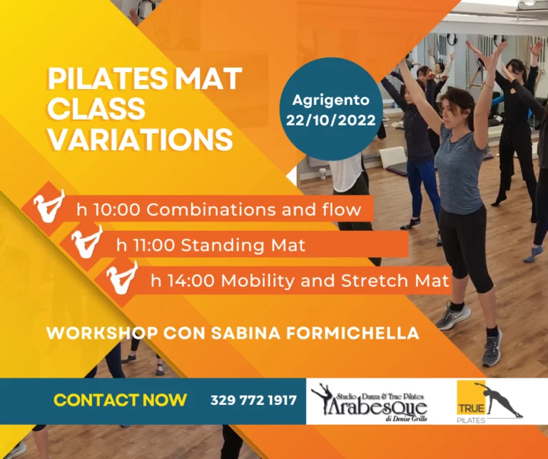 Workshop: Pilates Mat Class Variations